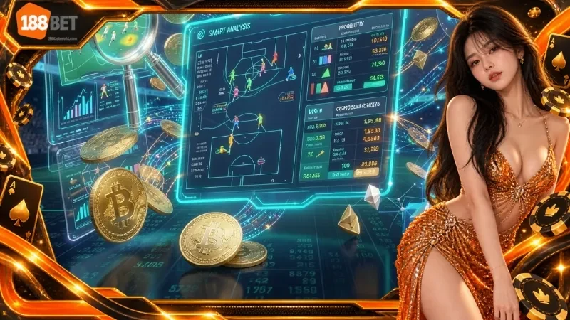 Giao diện trang chủ nhà cái 188BET